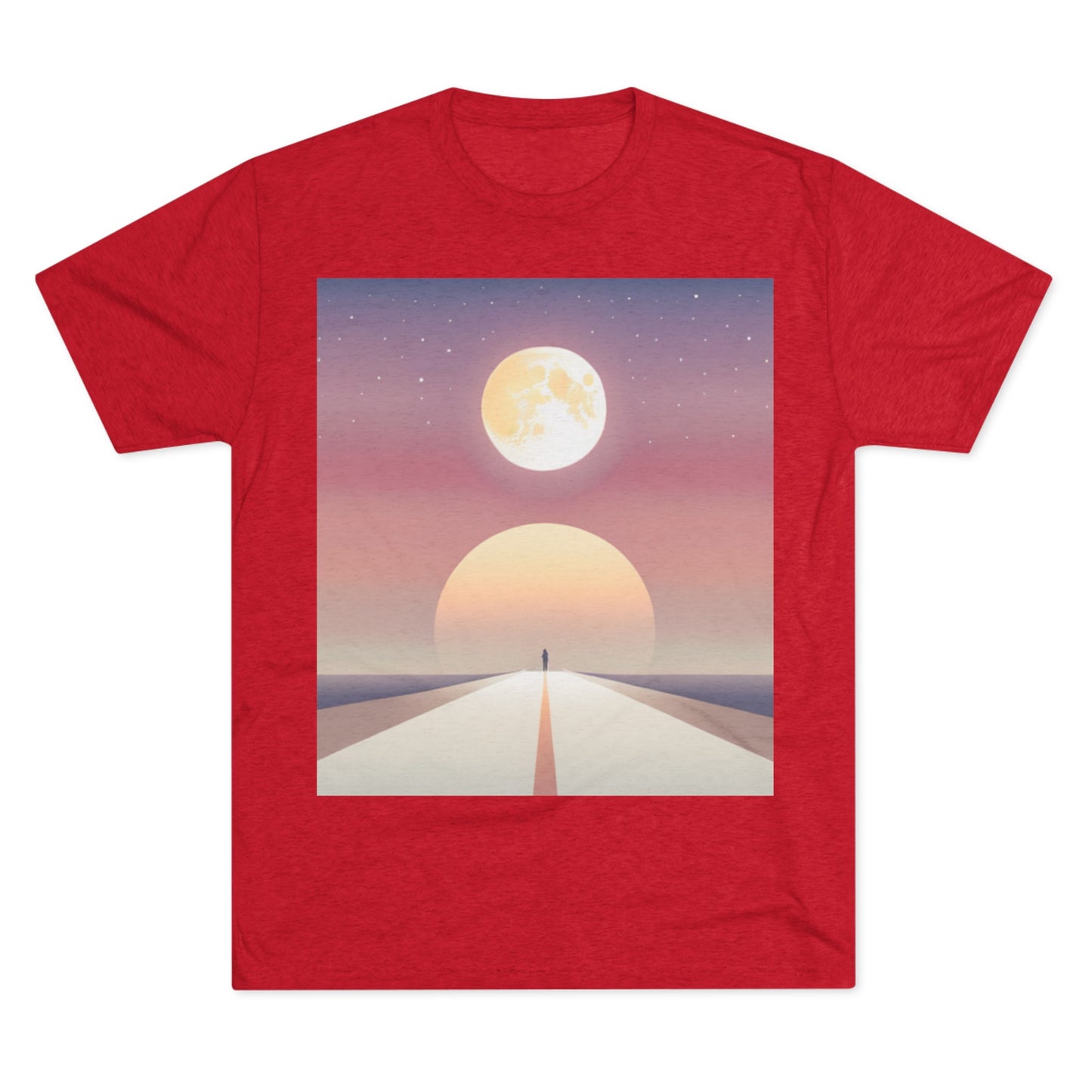 ADEO Unisex Tri-Blend Crew Tee