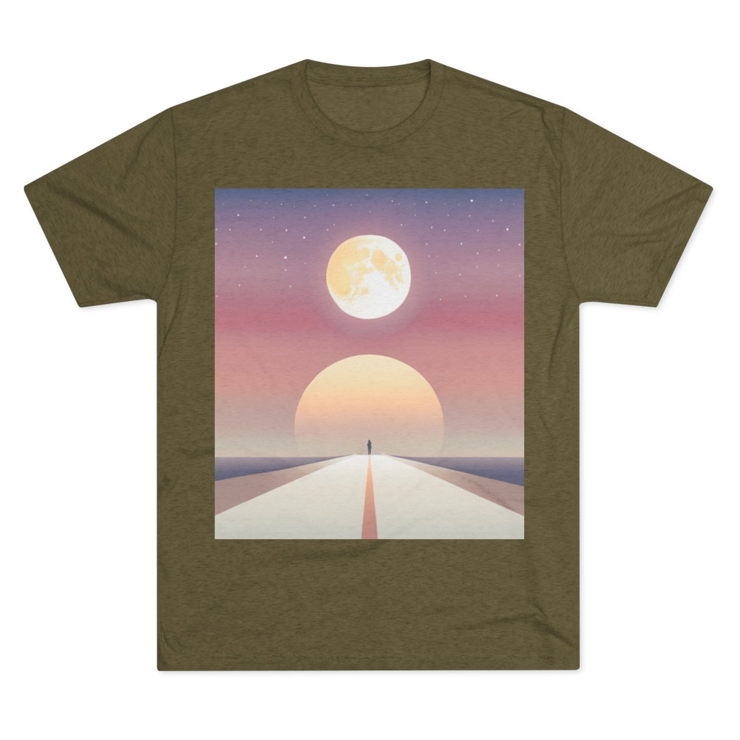 ADEO Unisex Tri-Blend Crew Tee