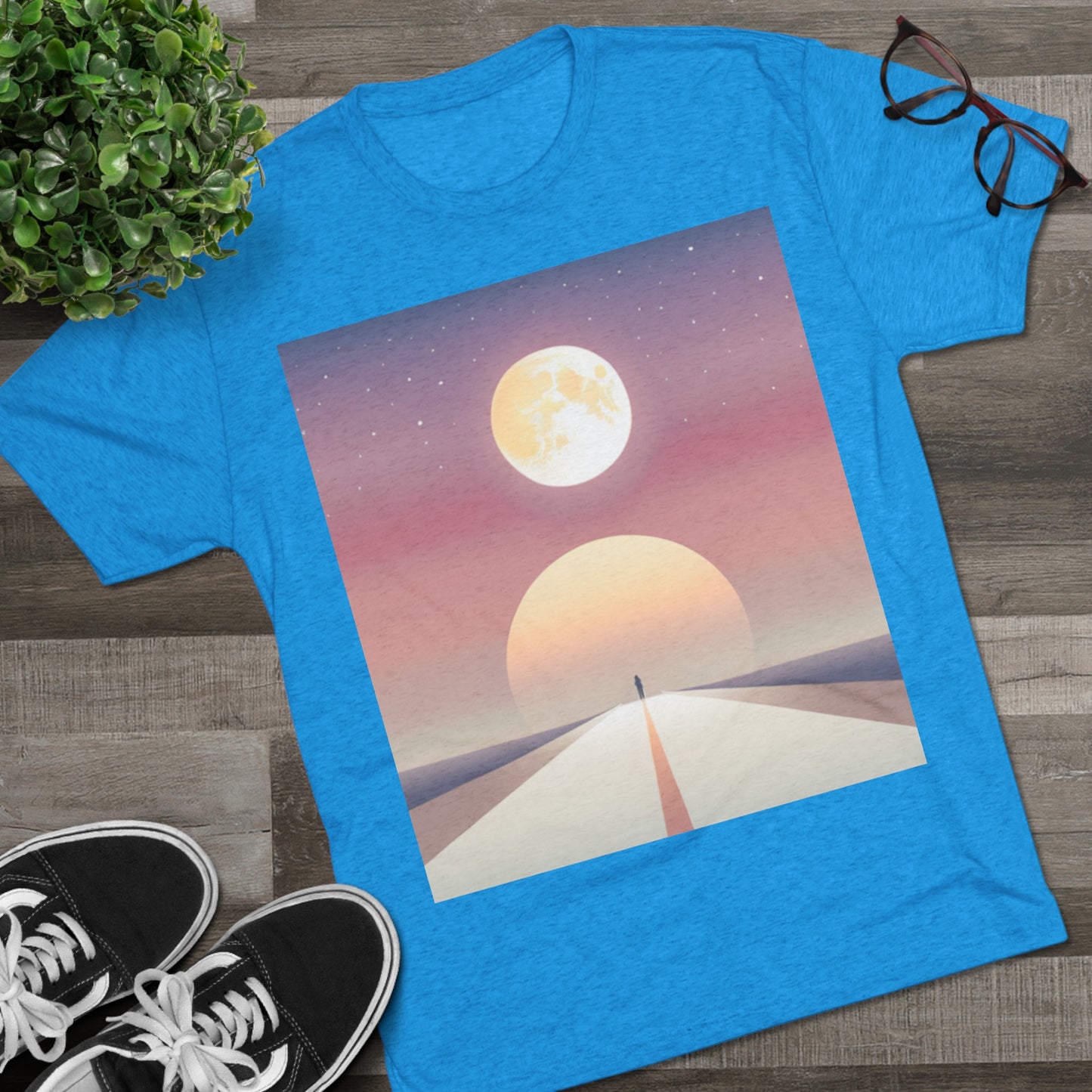 ADEO Unisex Tri-Blend Crew Tee