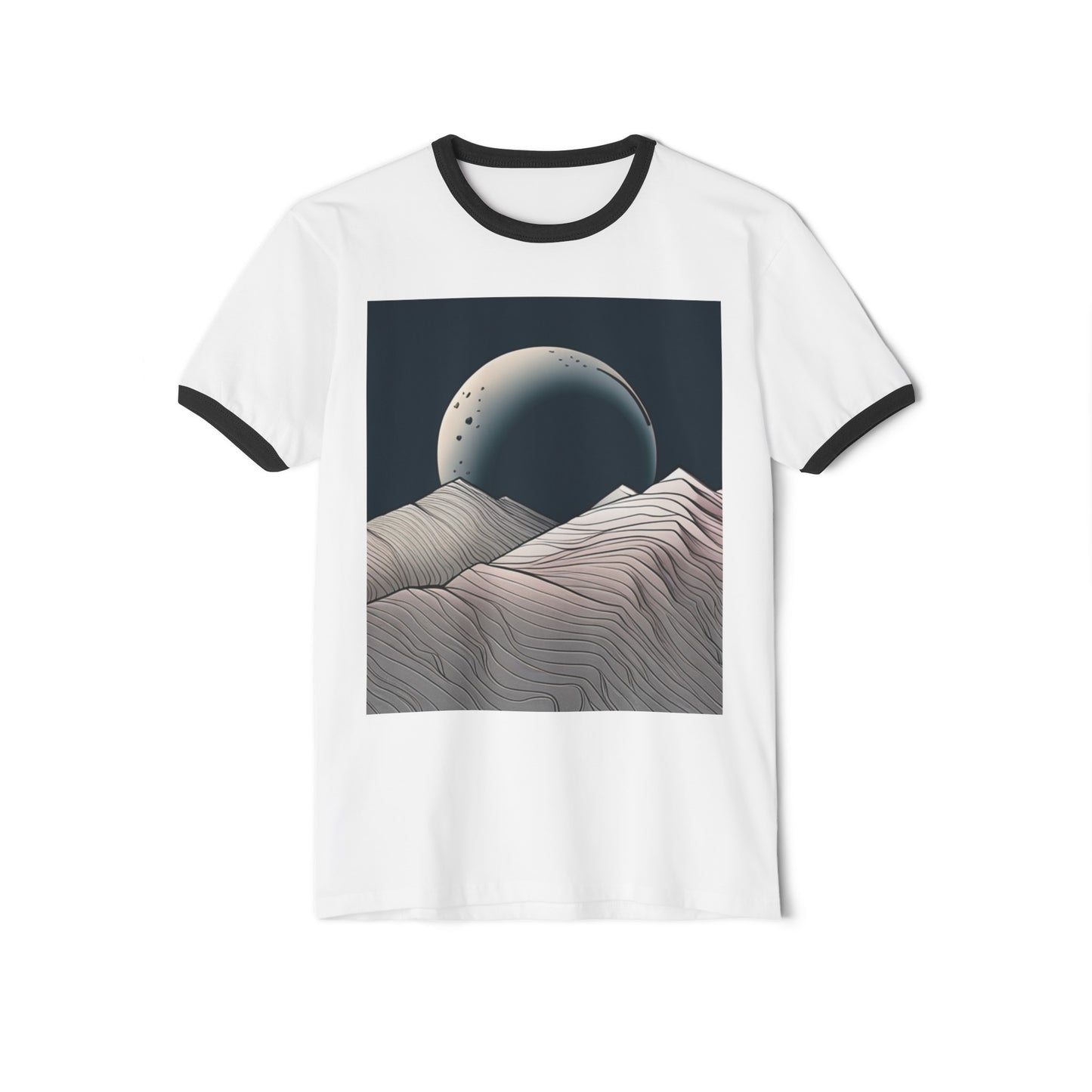 AZA Unisex Cotton Ringer T-Shirt