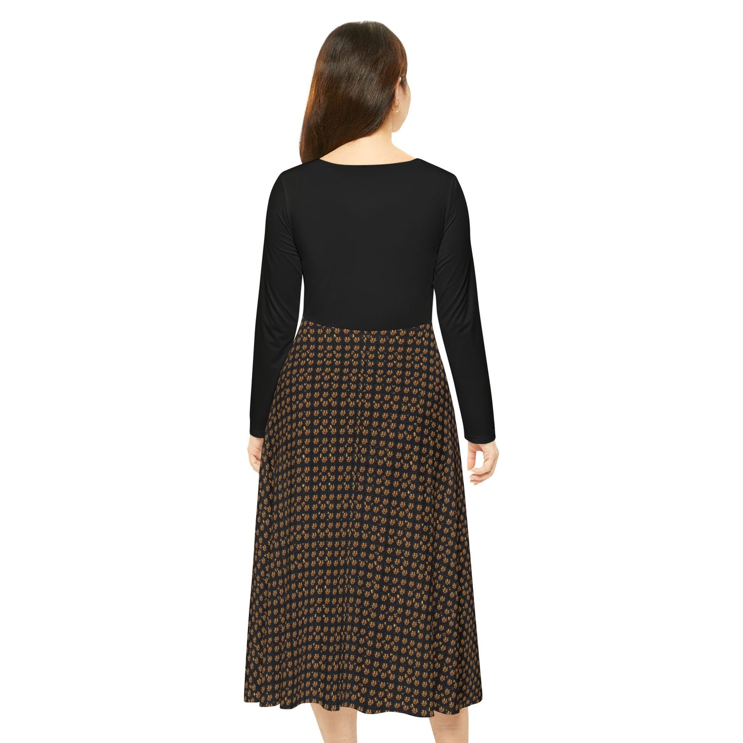 Women's Long Sleeve Dance Dress