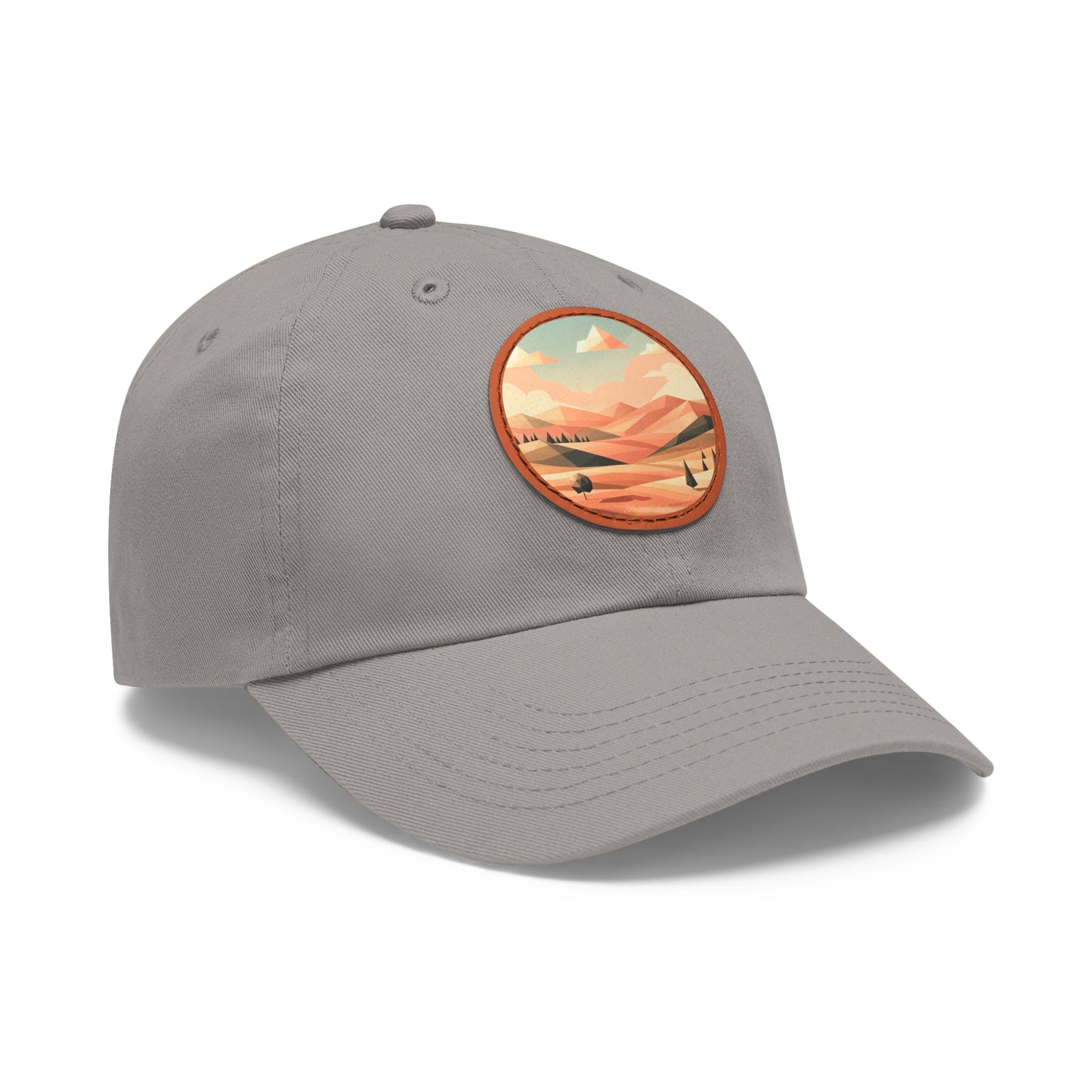 Hat with Leather Patch
