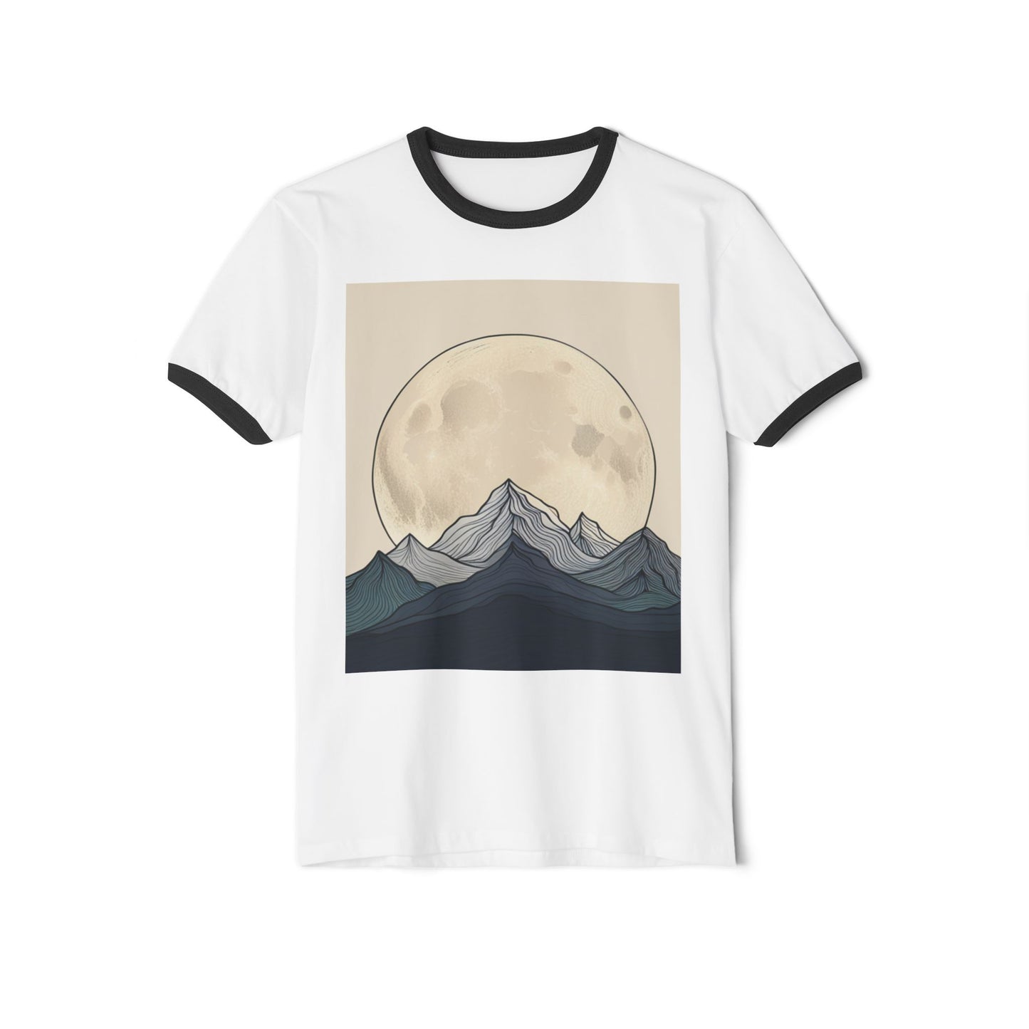 AZA Unisex Cotton Ringer T-Shirt