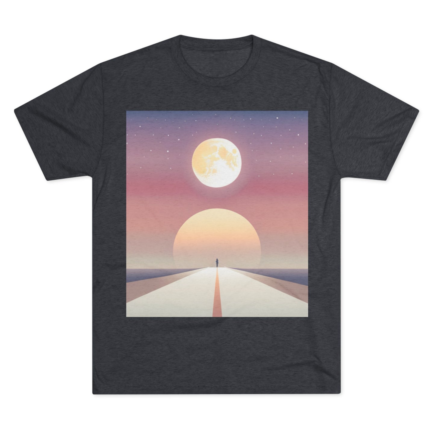 ADEO Unisex Tri-Blend Crew Tee