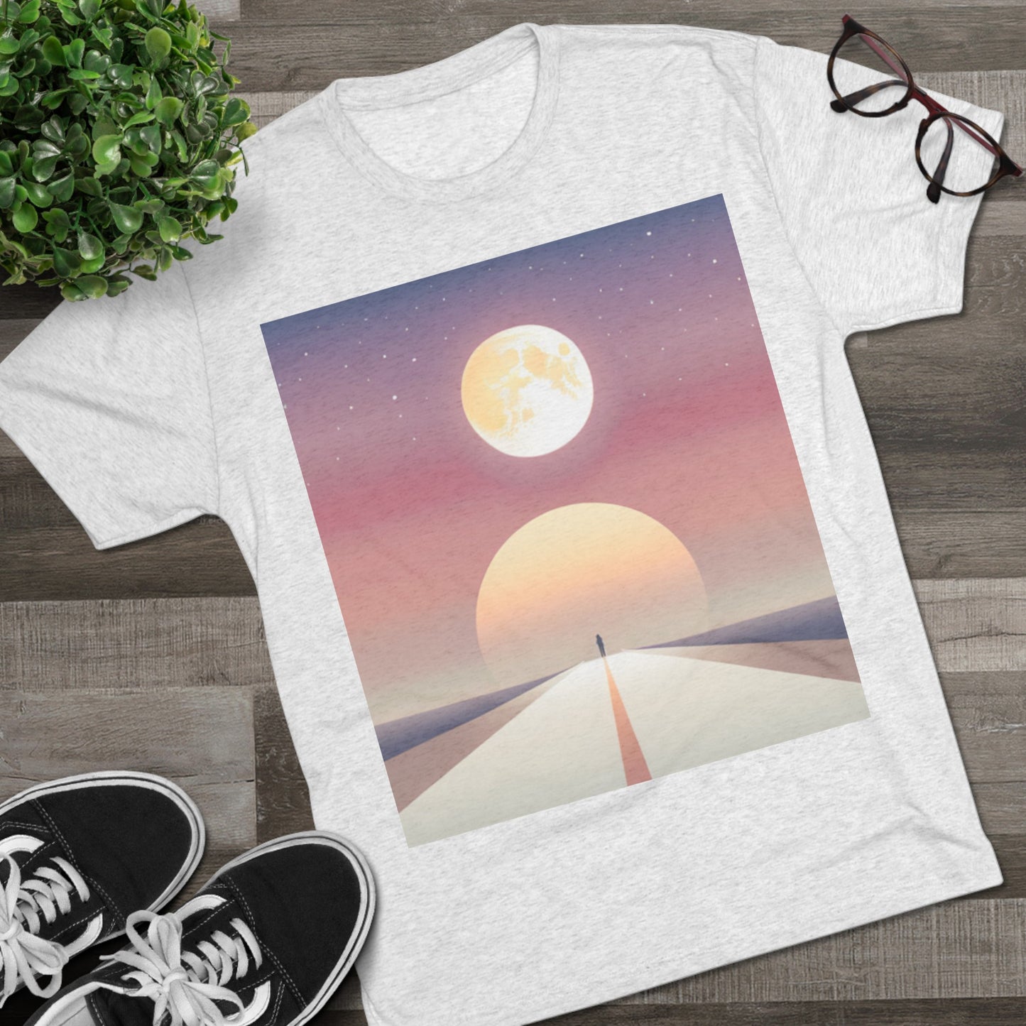 ADEO Unisex Tri-Blend Crew Tee