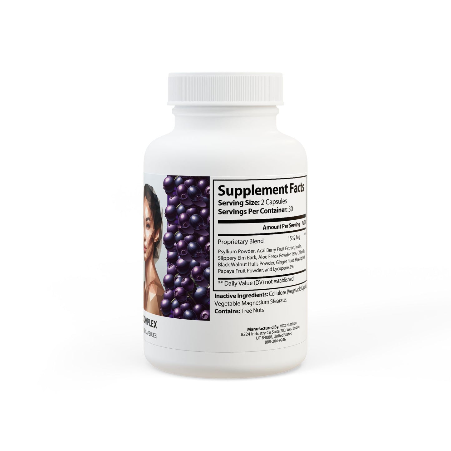 Acai Berry Complex Supplement (60 Capsules)