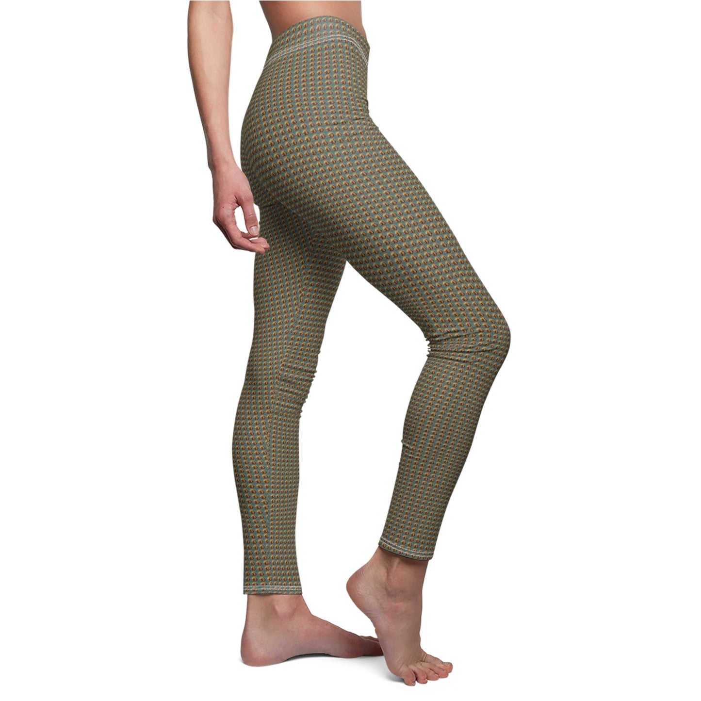 Women's Cut & Sew Casual Leggings (AOP)
