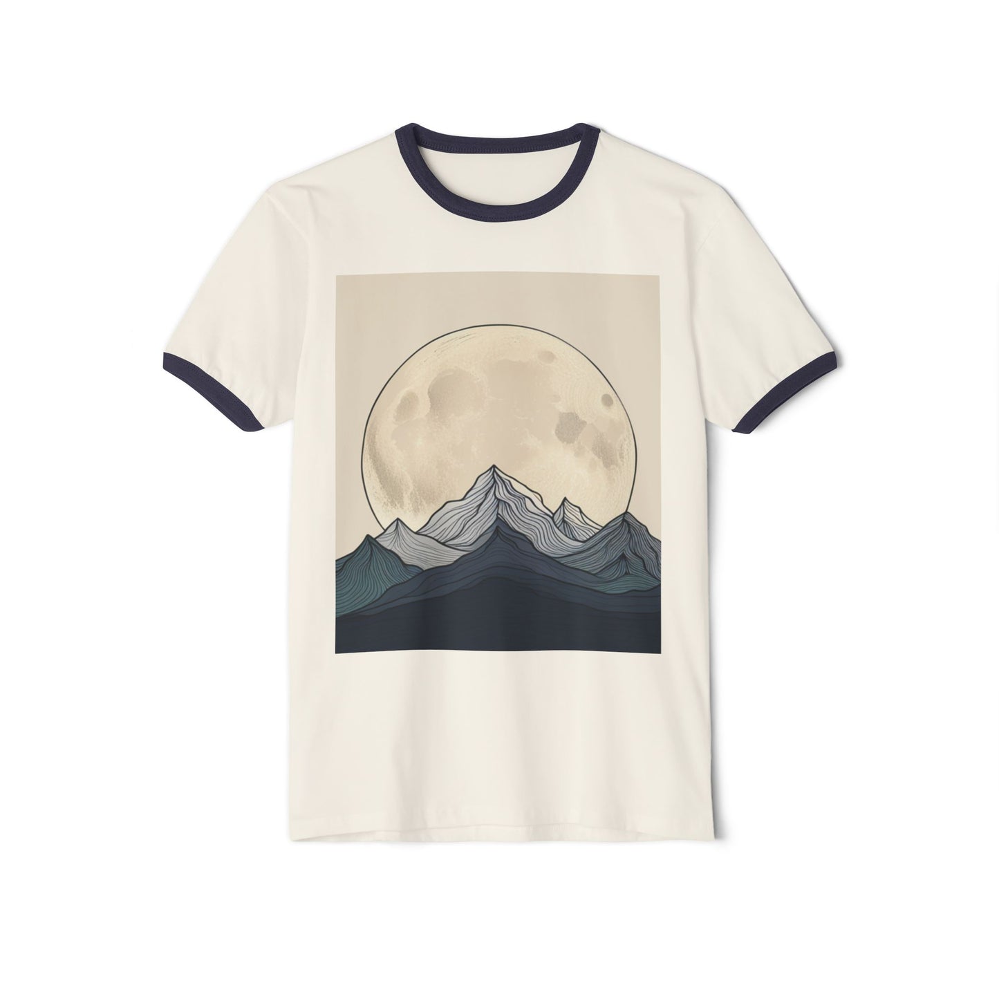 AZA Unisex Cotton Ringer T-Shirt