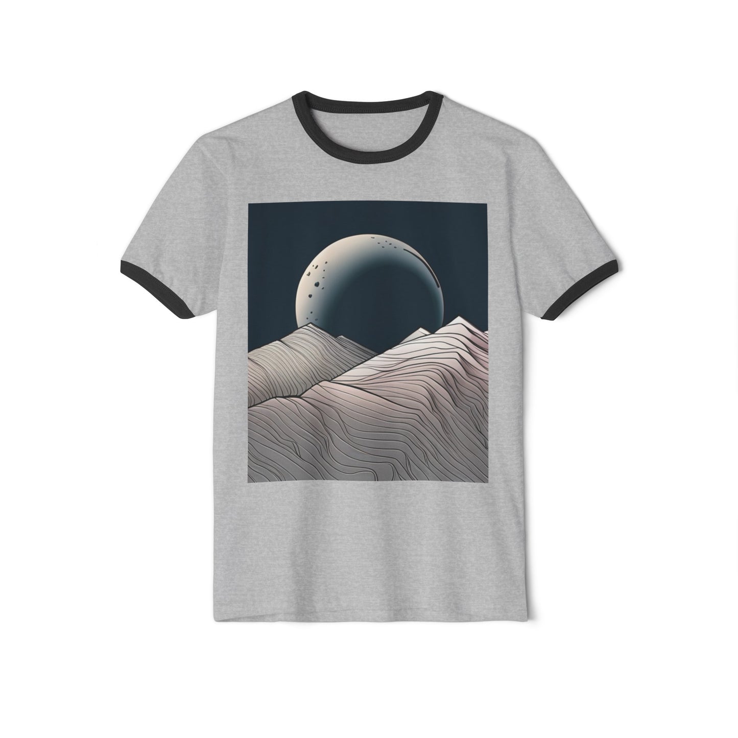 AZA Unisex Cotton Ringer T-Shirt
