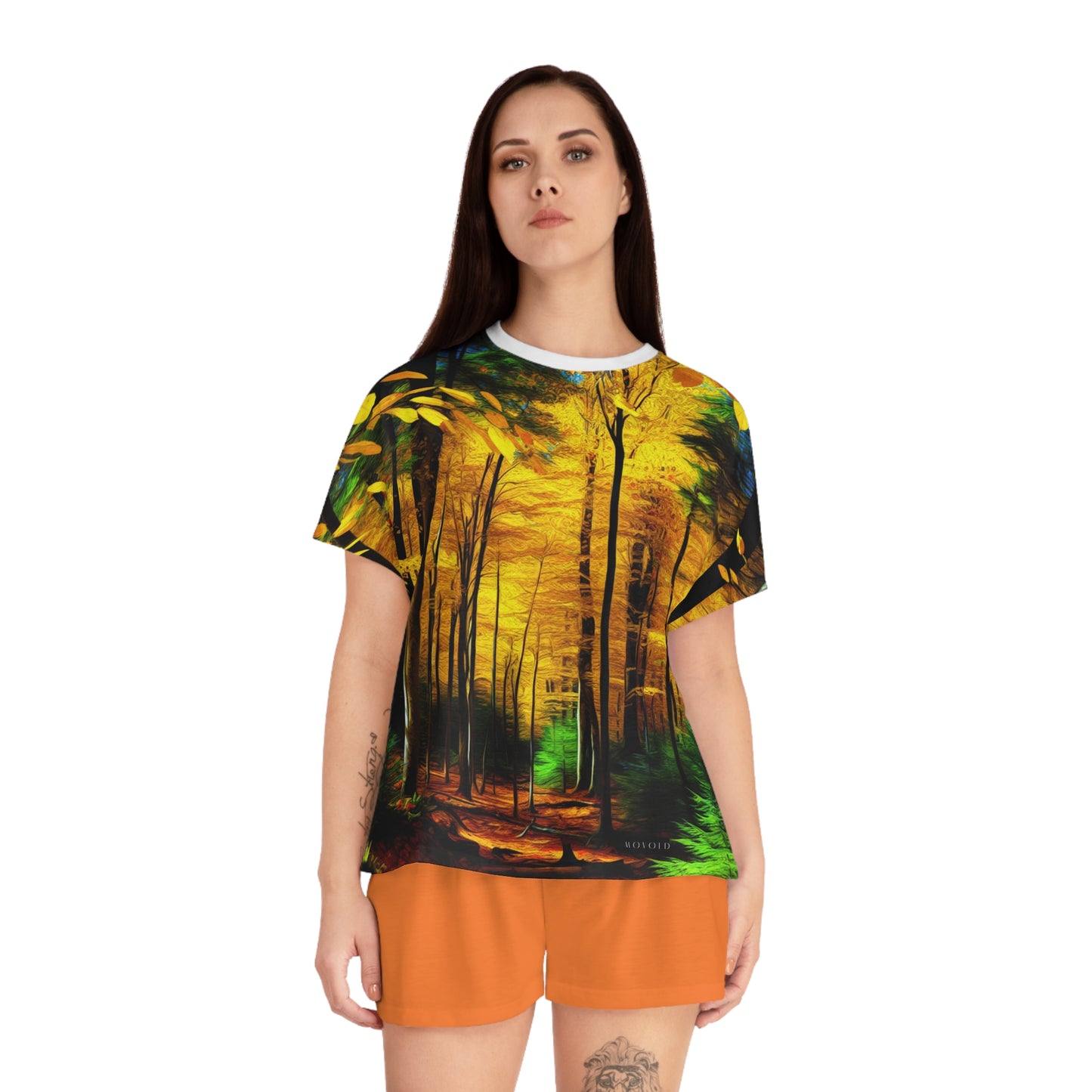 Women's Short Pajama Set (AOP)