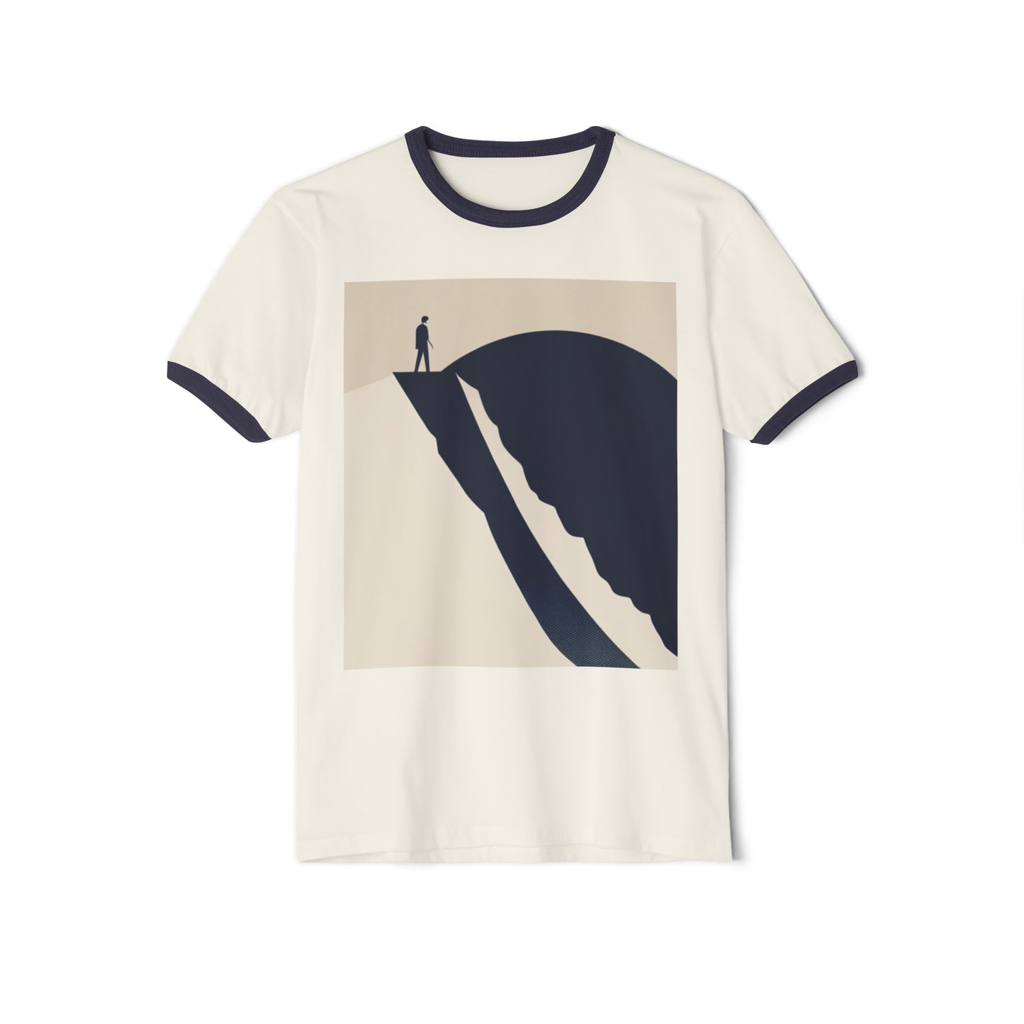 AZA Unisex Cotton Ringer T-Shirt
