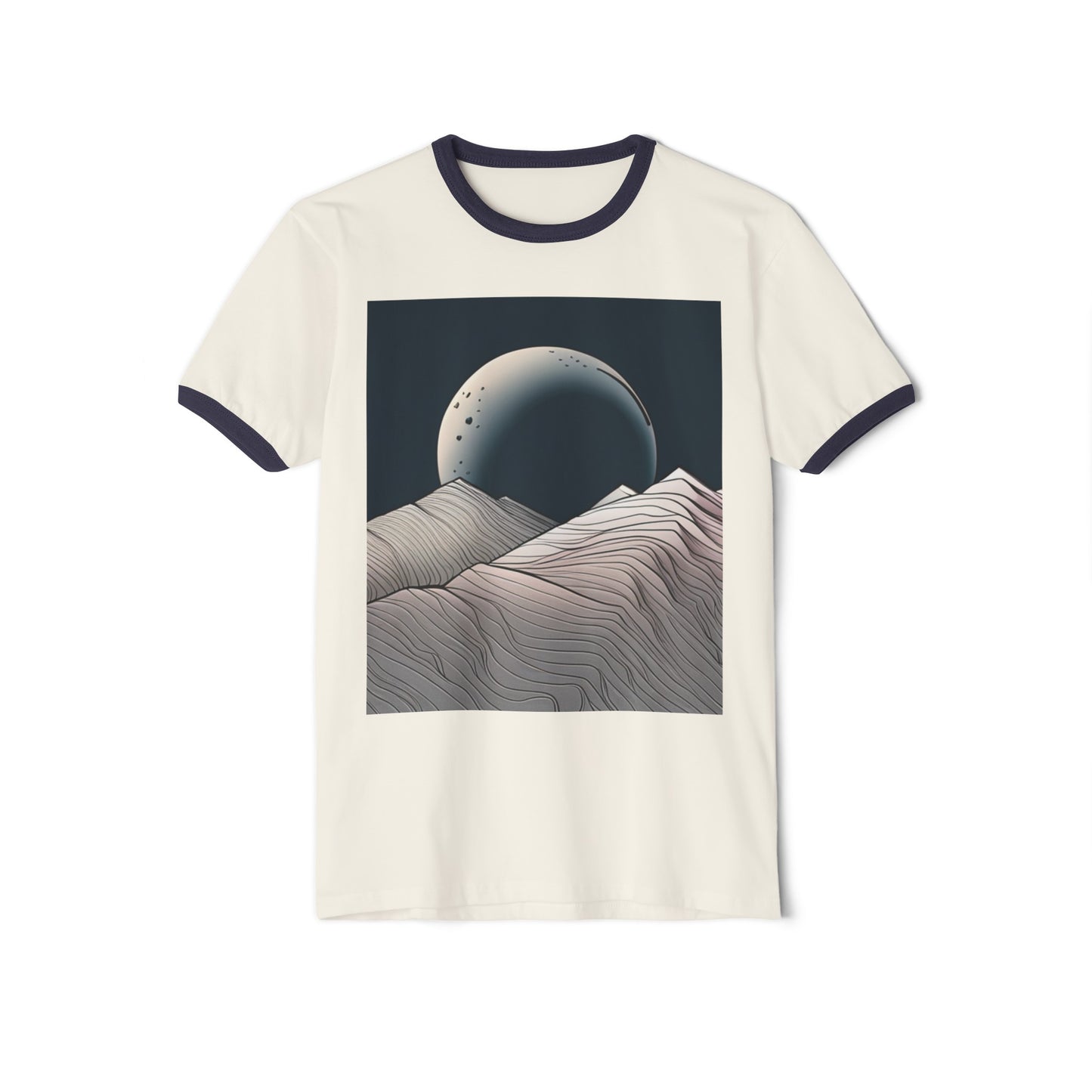 AZA Unisex Cotton Ringer T-Shirt