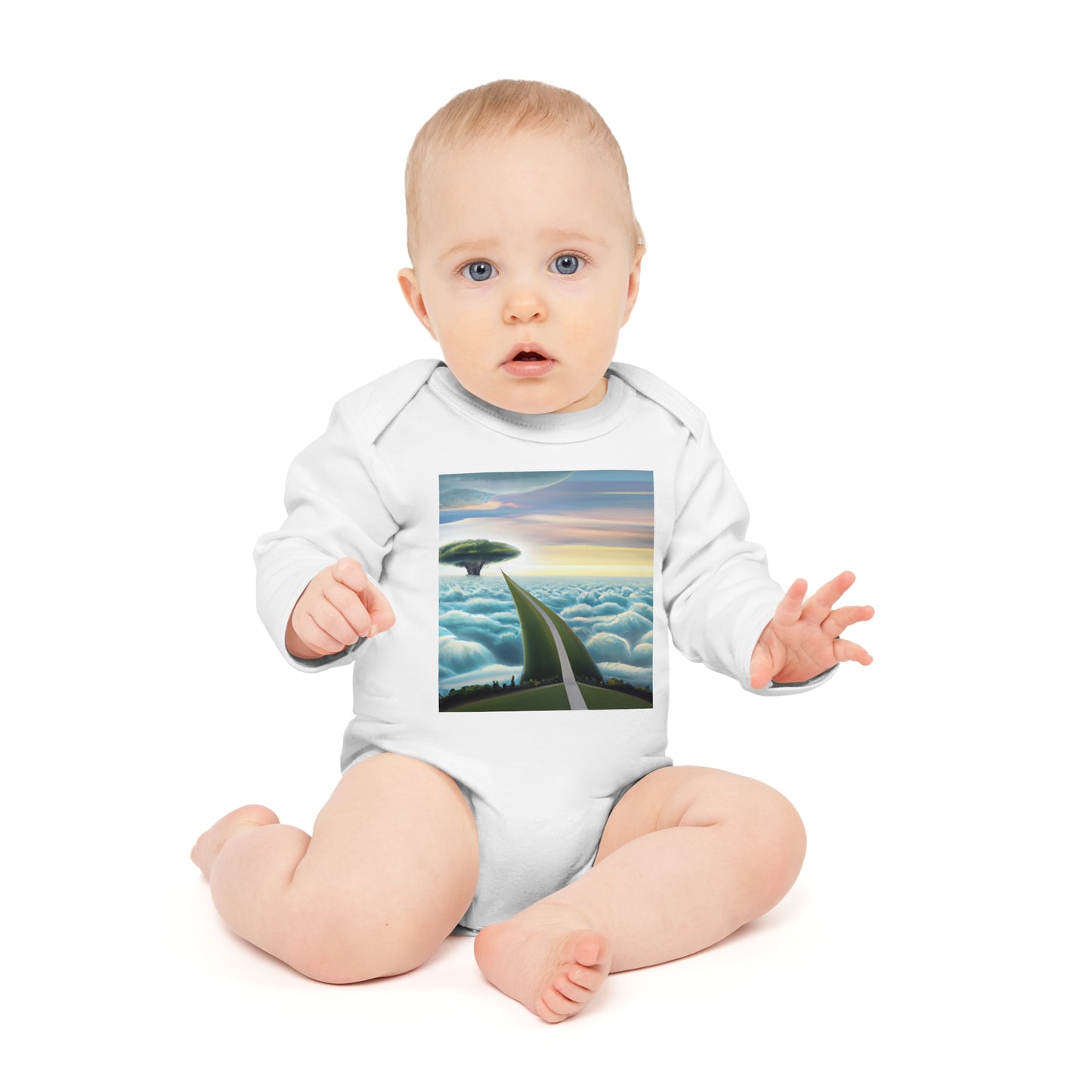 Baby Long-Sleeve Organic Bodysuit