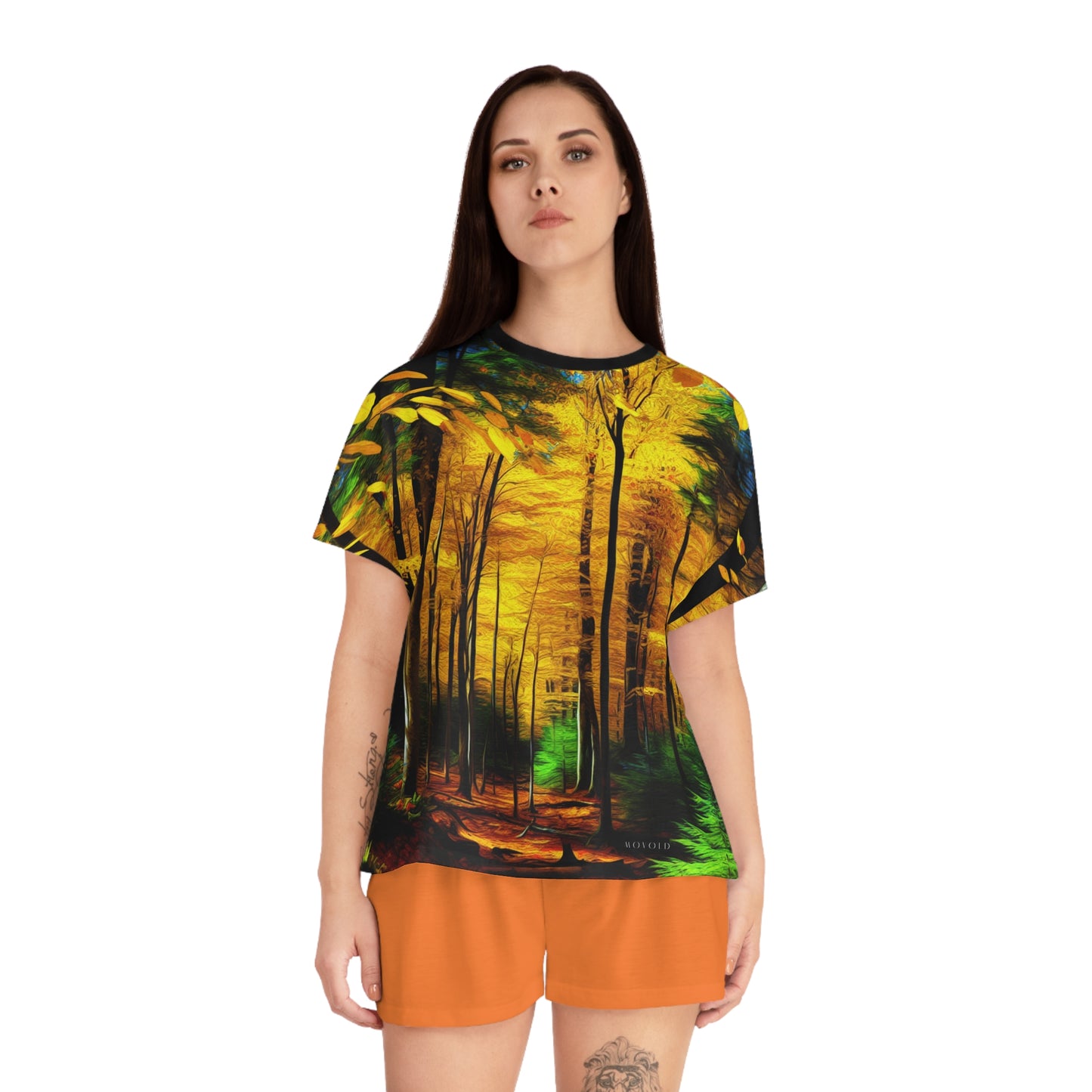 Women's Short Pajama Set (AOP)