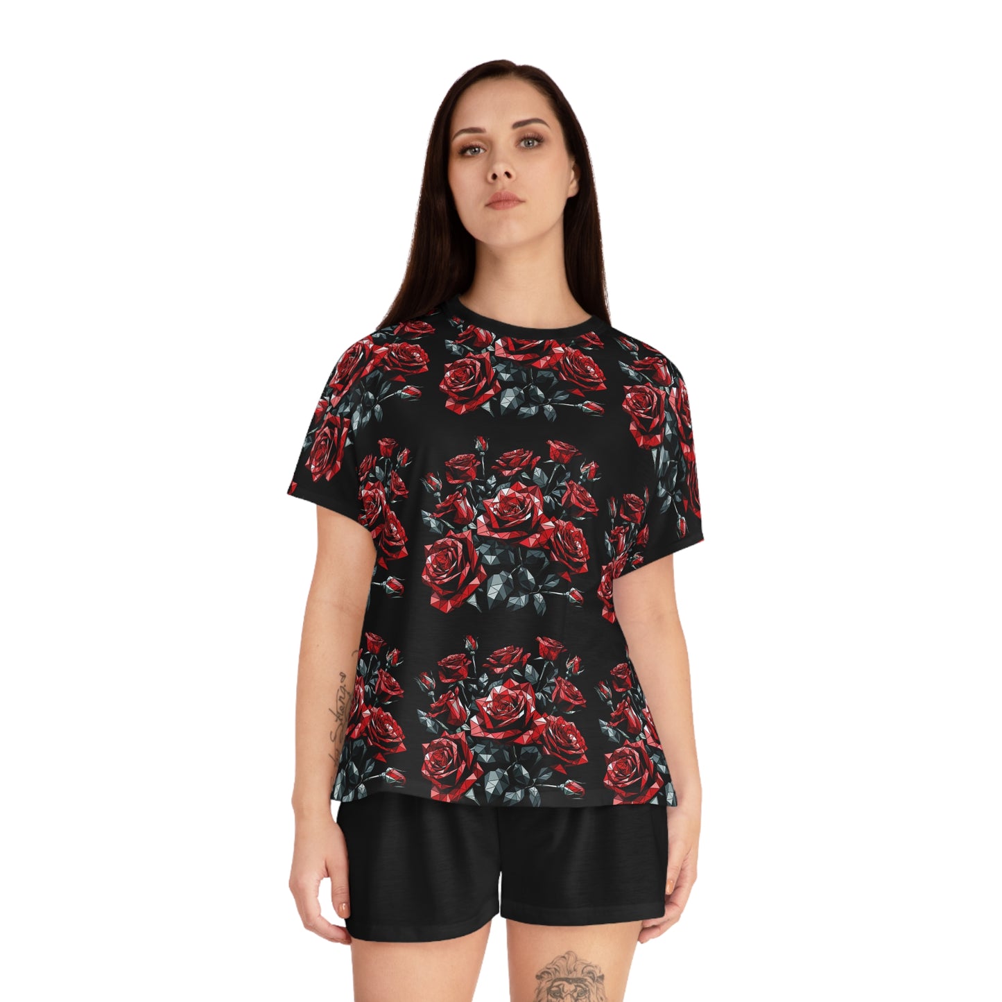 Women's Short Pajama Set (AOP)