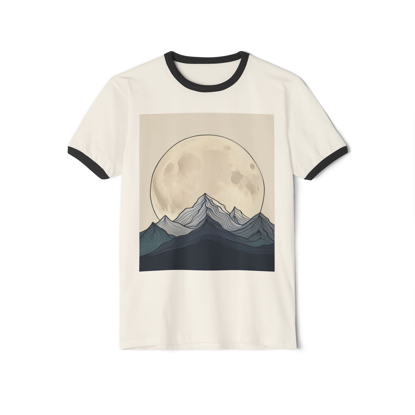 AZA Unisex Cotton Ringer T-Shirt