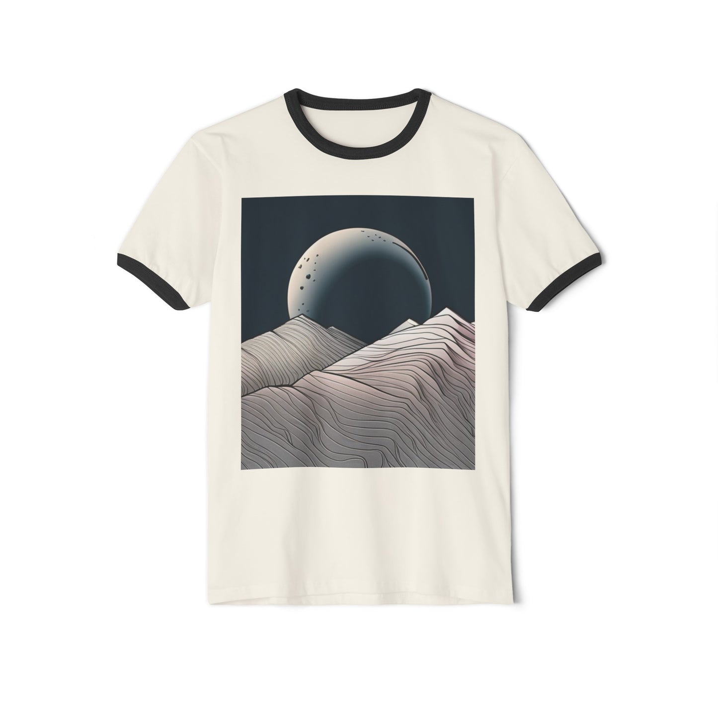 AZA Unisex Cotton Ringer T-Shirt