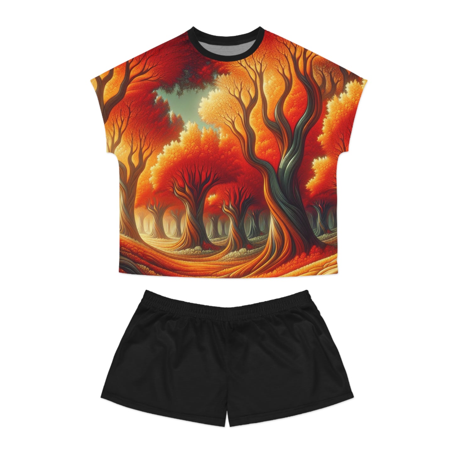 Women's Short Pajama Set (AOP)