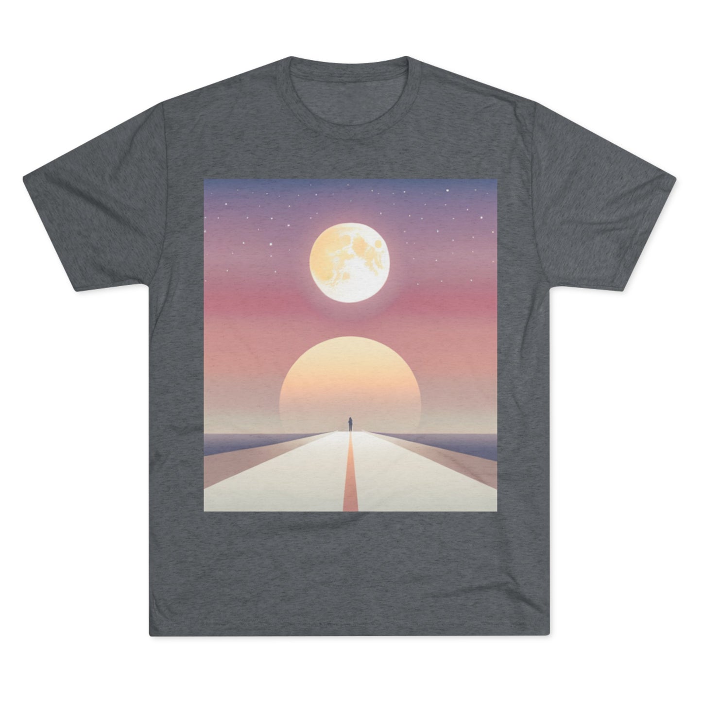 ADEO Unisex Tri-Blend Crew Tee