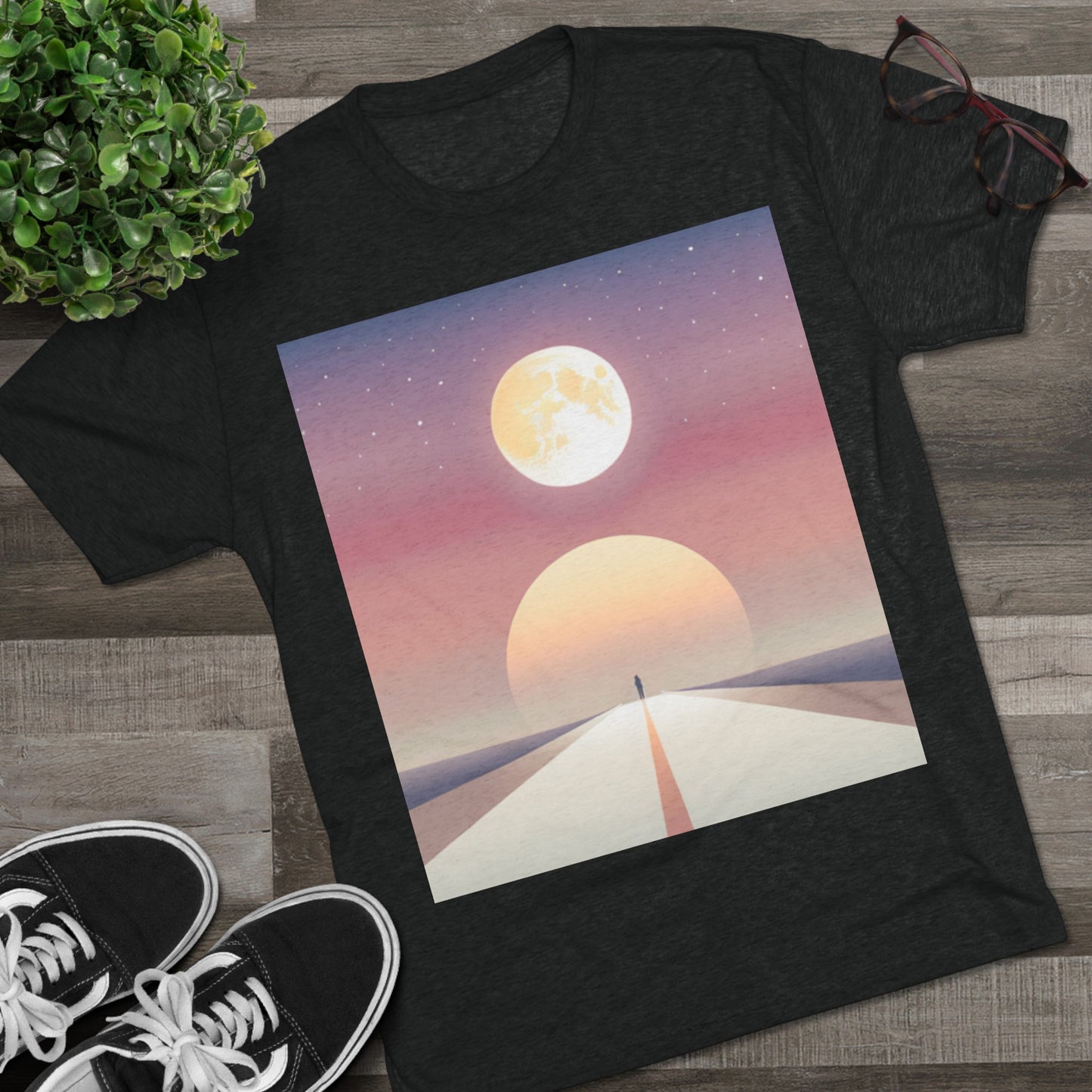 ADEO Unisex Tri-Blend Crew Tee