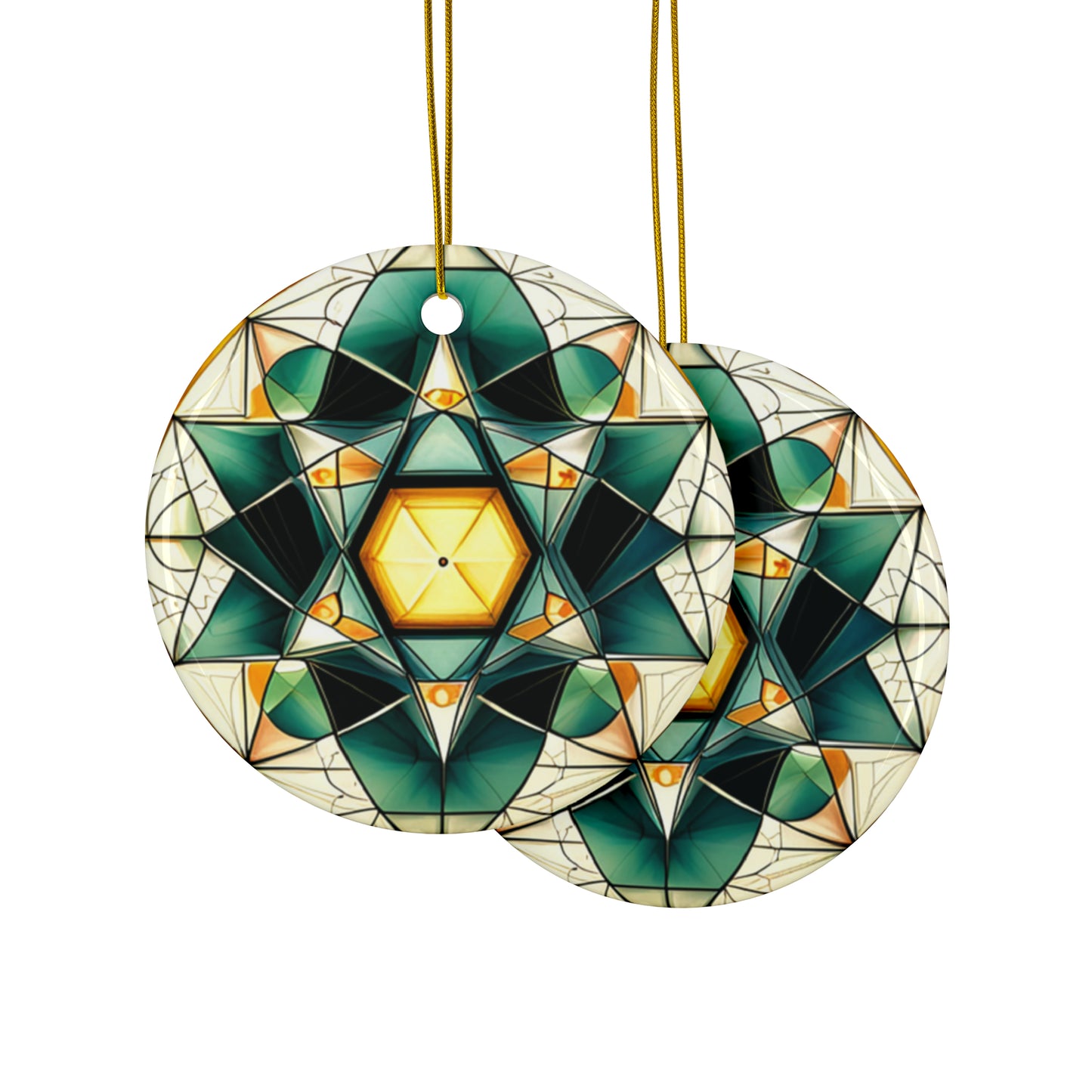 Ceramic Ornaments (1pc, 3pcs, 5pcs, 10pcs)