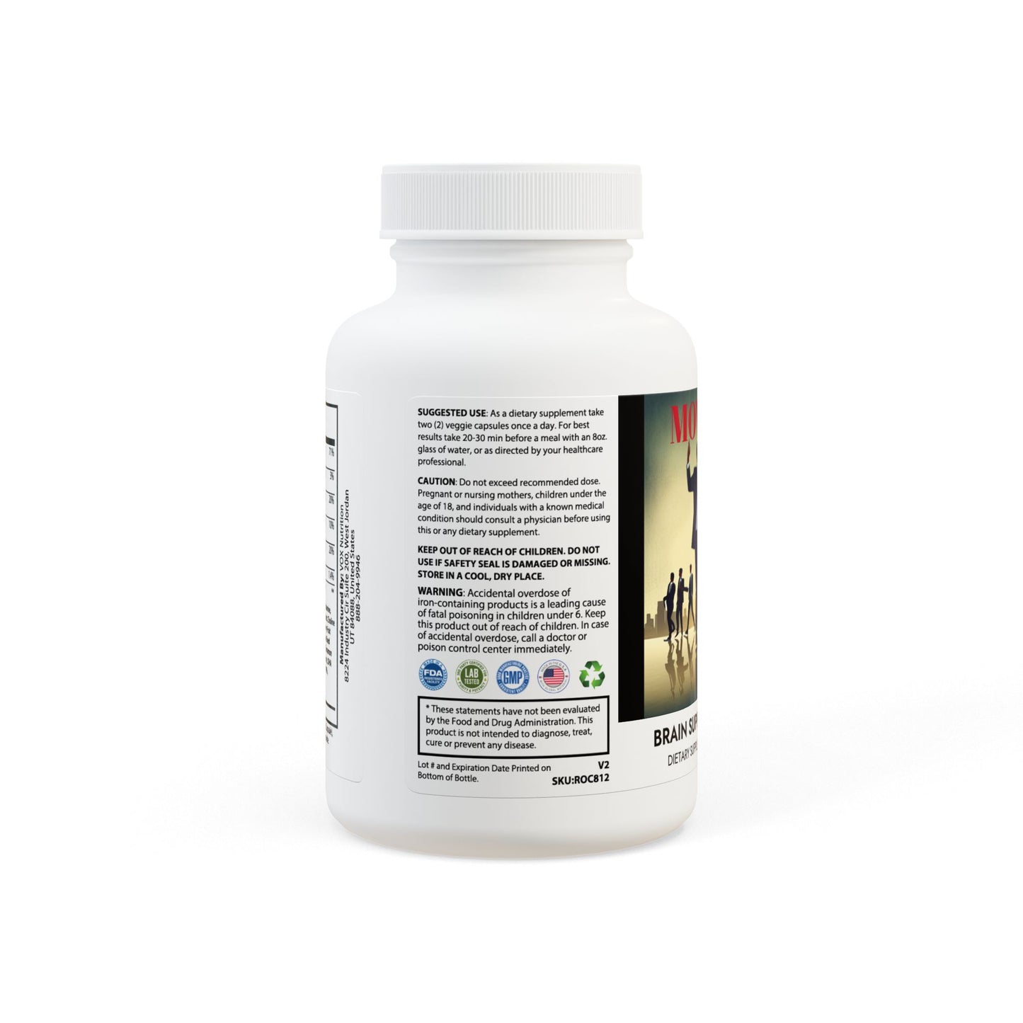 Brain Support Complex Supplement (60 Capsules)