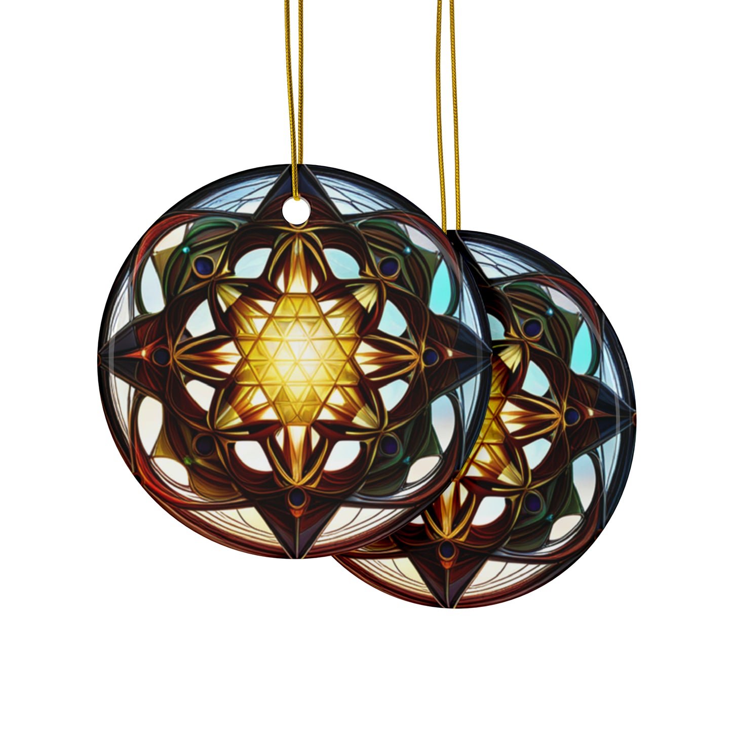 Ceramic Ornaments (1pc, 3pcs, 5pcs, 10pcs)