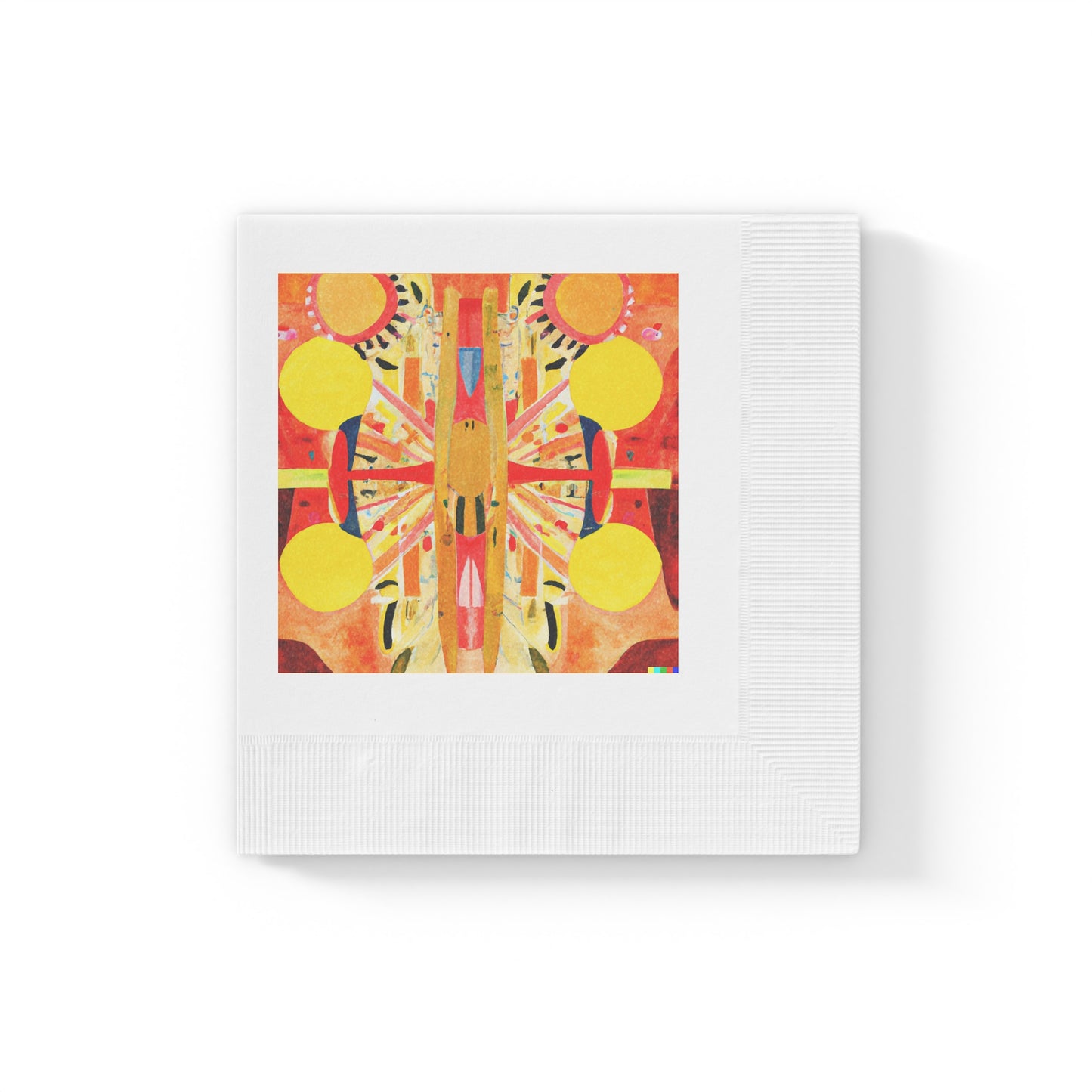 White Coined Napkins