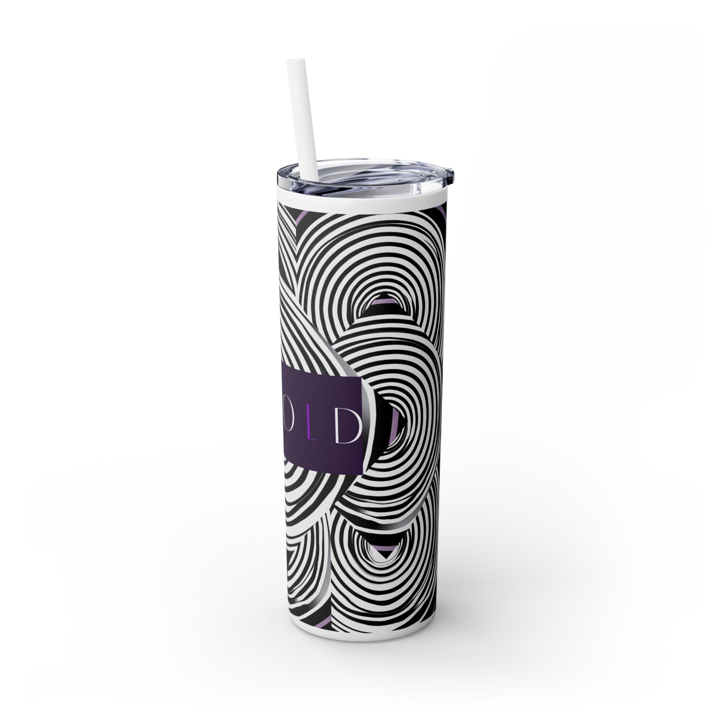 Skinny Tumbler with Straw, 20oz