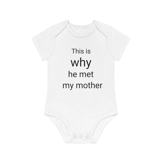 Baby Organic Short Sleeve Bodysuit