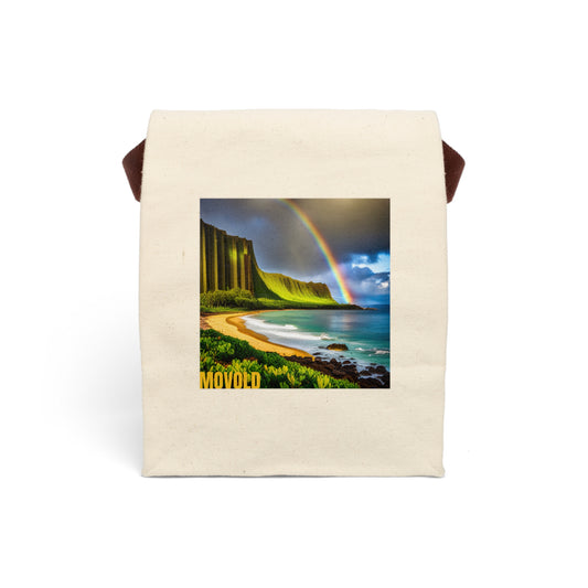 Canvas Lunch Bag With Strap