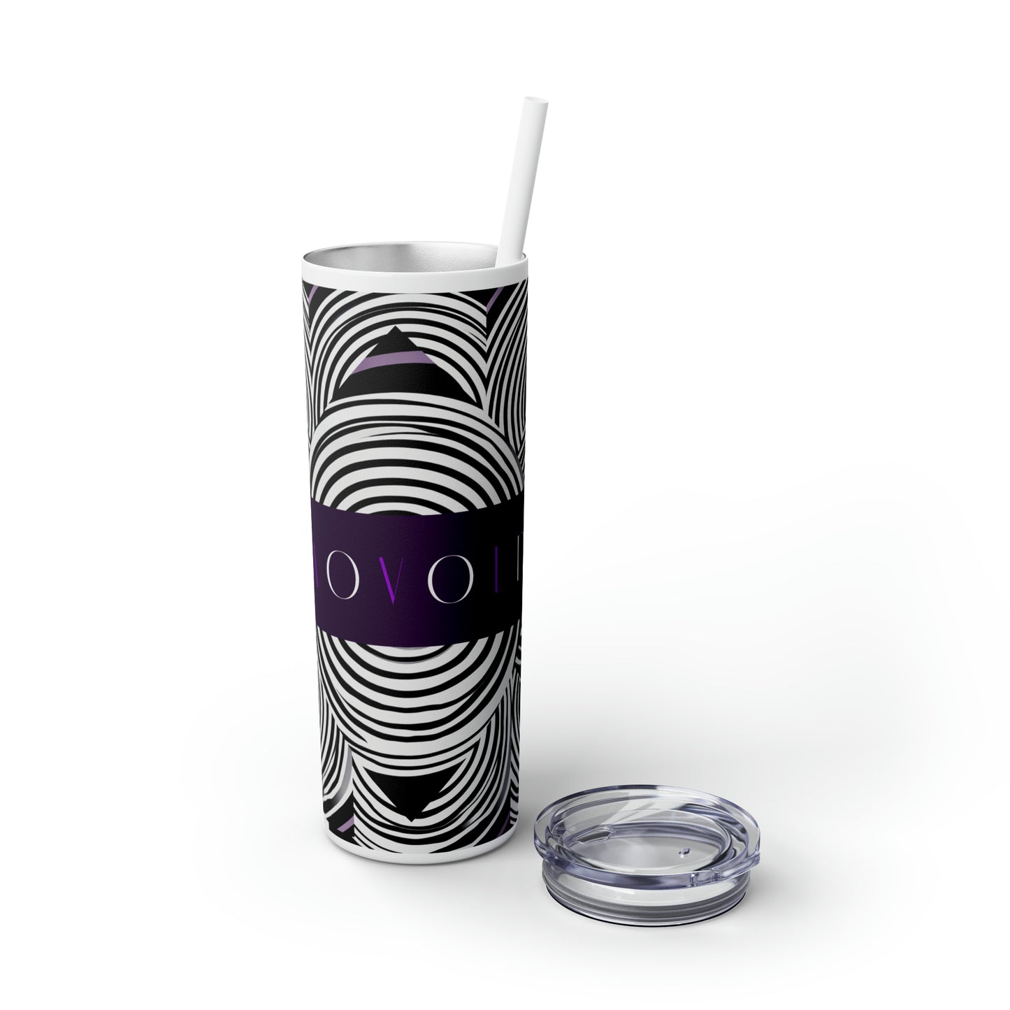 Skinny Tumbler with Straw, 20oz